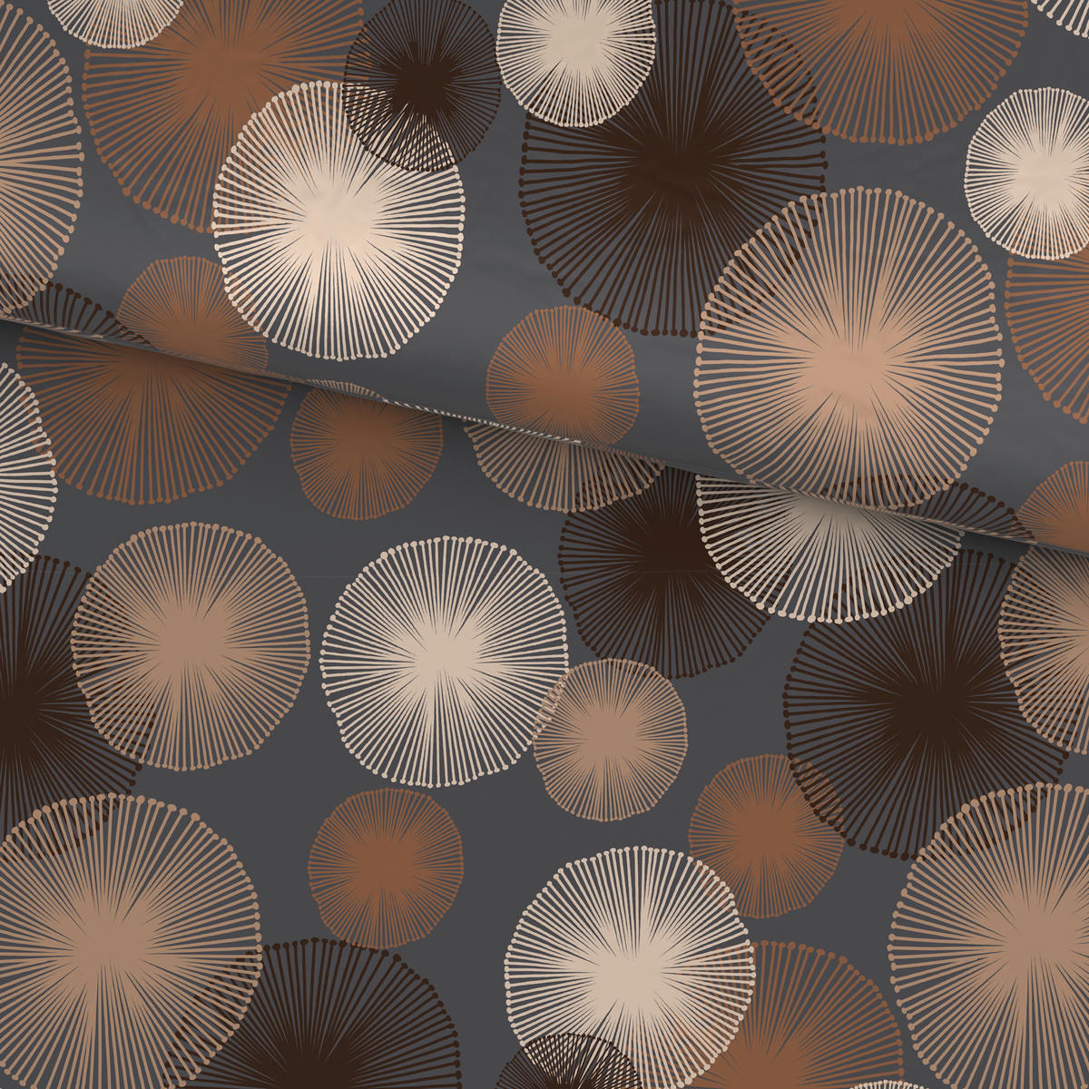 BETTWÄSCHE Satin 135/200 cm  - Grau, Textil (135/200cm) - Esposa