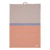 DISKHANDDUK blå, sandfärgad, terrakotta  - sandfärgad/blå, Basics, textil (50/70cm)