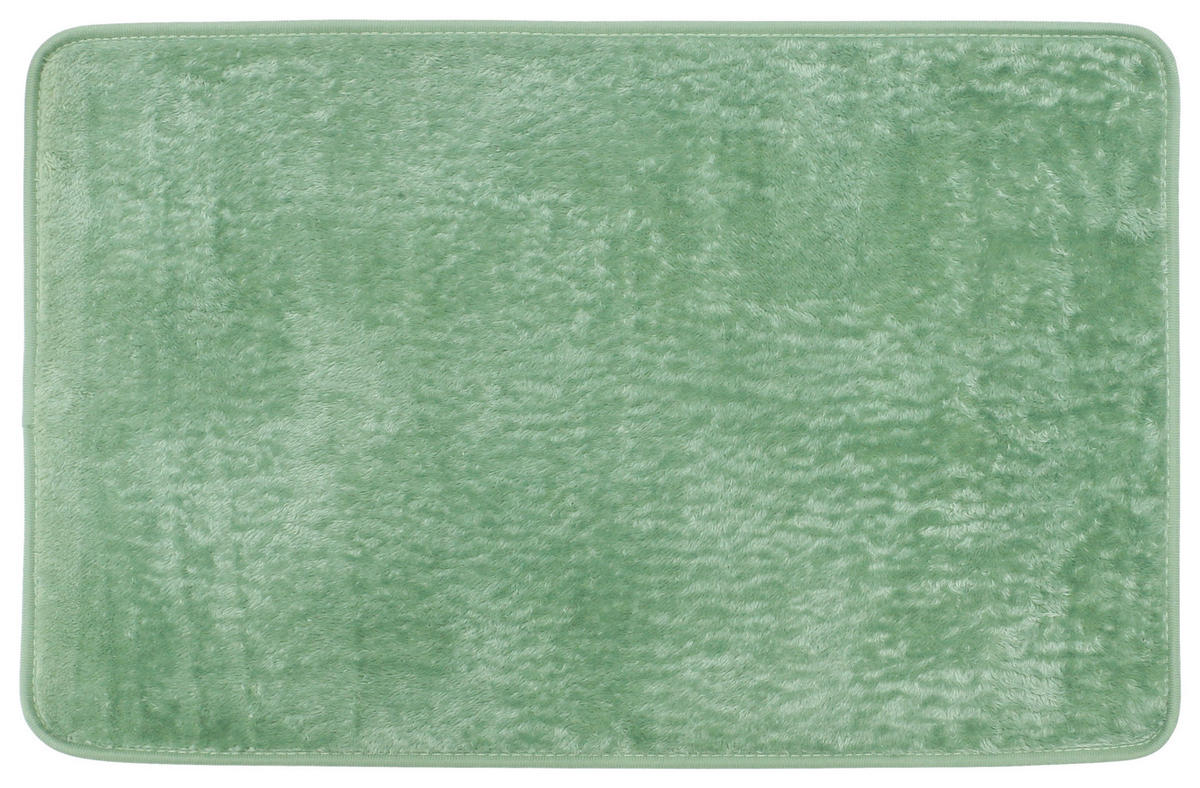 KOUPELNOVÁ PŘEDLOŽKA, 70/45 cm - světle zelená, Basics, textil (70/45cm) - Boxxx