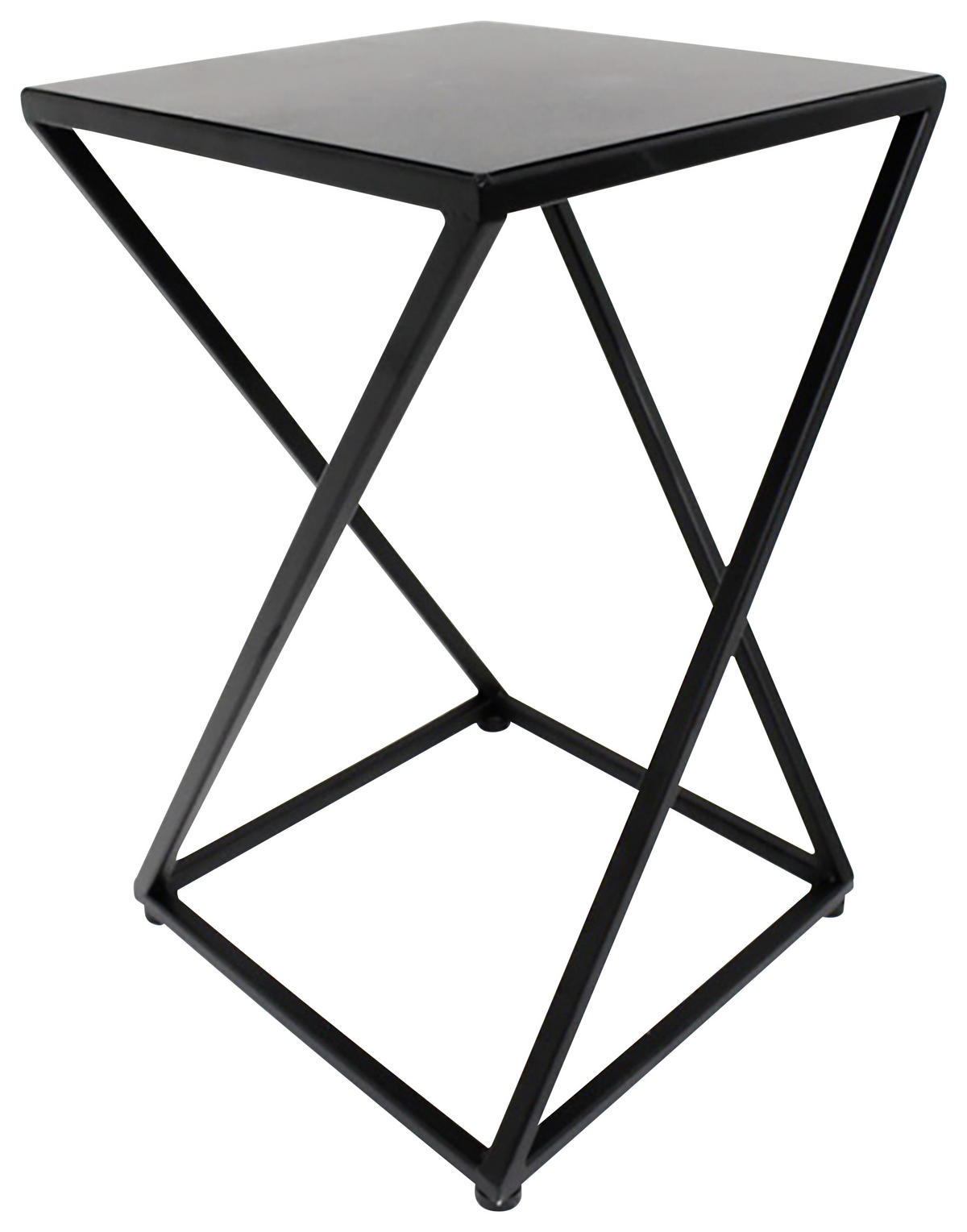 STALAK ZA CVIJEĆE crna  metal  - crna, Lifestyle, metal (25/25/40cm) - Landscape