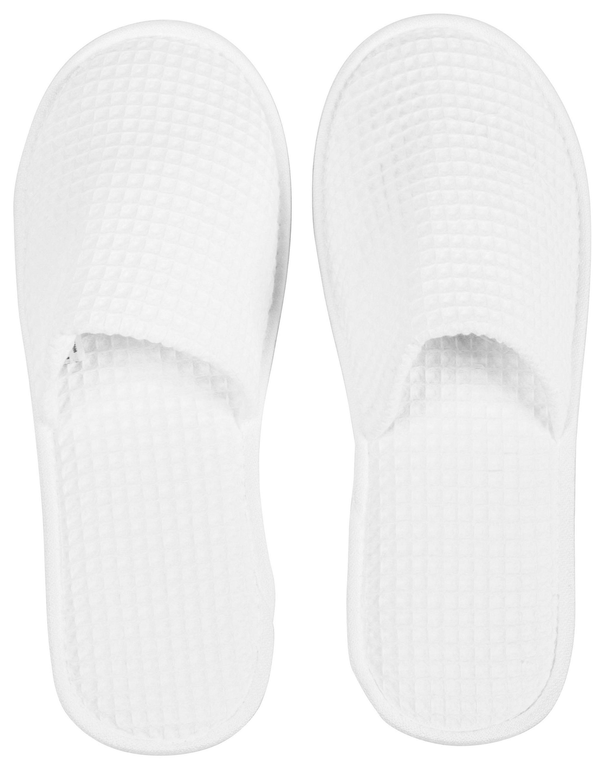 PAPUČE ZA GOSTE  bijela  tekstil     - bijela, Konvencionalno, tekstil (11/28cm) - Esposa