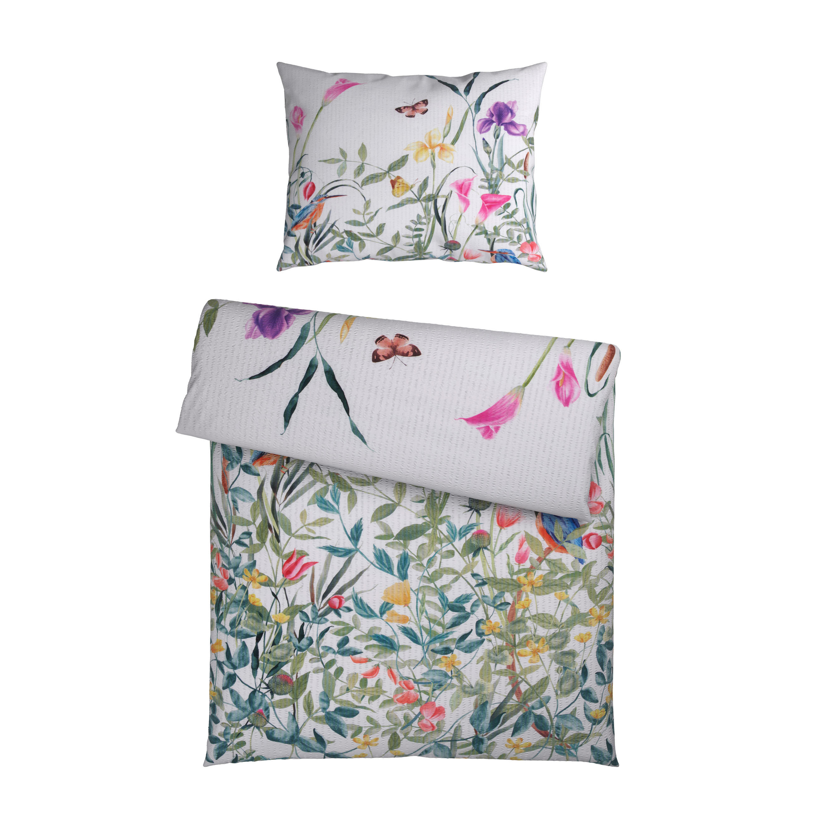 POVLEČENÍ, krep, renforcé, vícebarevná, 140/200 cm - vícebarevná, Konvenční, textil (140/200cm) - Estella