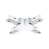 SCHIENENSYSTEM-VERBINDER - Weiß, Basics, Metall (10,4/1,8/10,4cm) - Paulmann