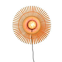 VÄGGLAMPA 20/40 cm   - naturfärgad, Trend, trä (20/40cm) - Good & Mojo