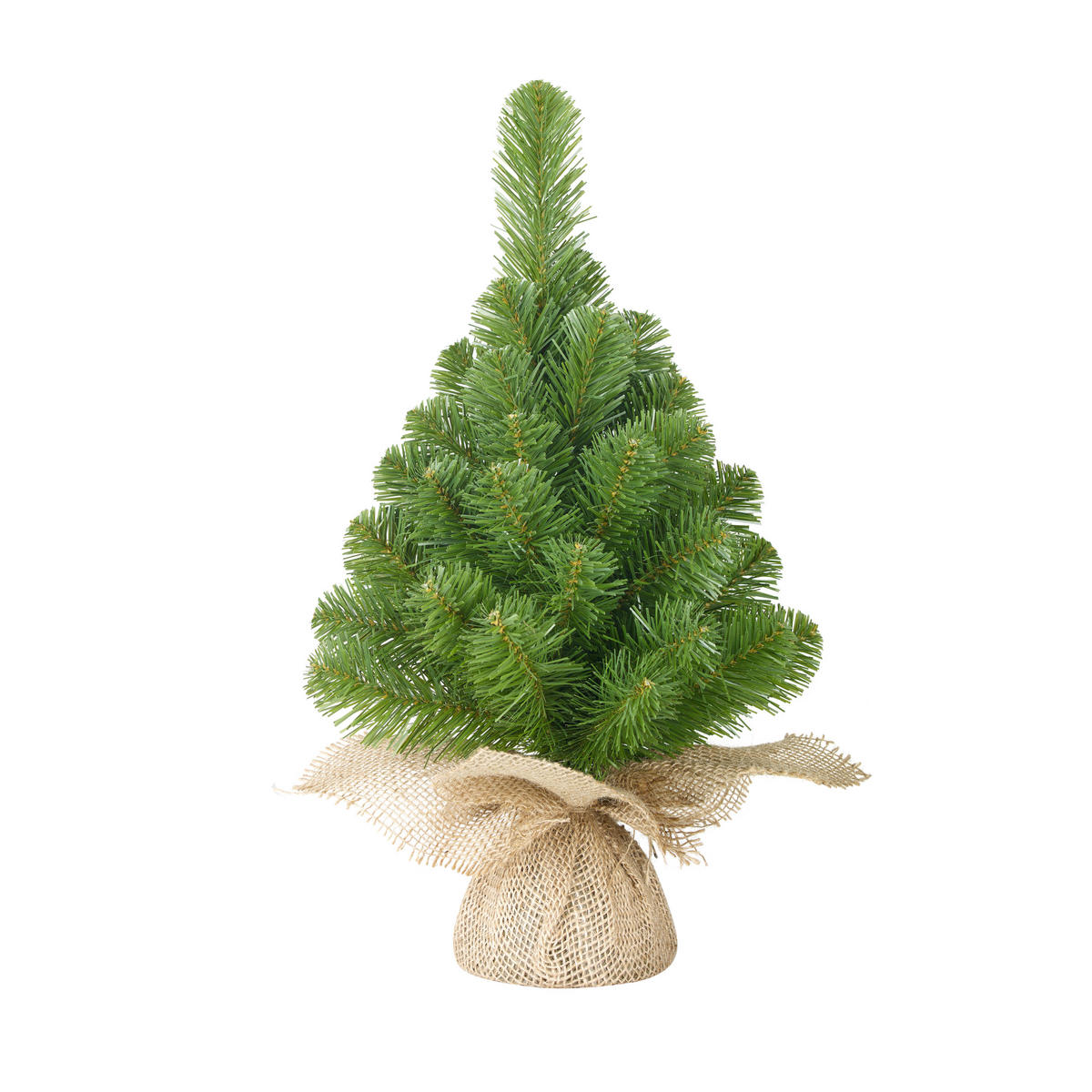 UKRASNA NOVOGODIŠNJA JELKA - zelena, Osnovno, plastika (15/30cm) - X-Mas