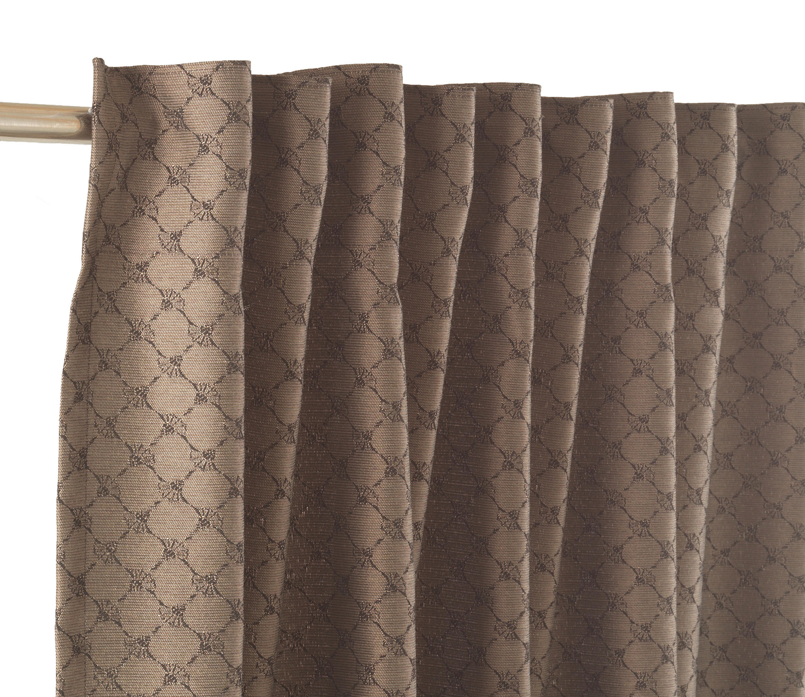 FERTIGVORHANG  blickdicht   130/250 cm  - Braun, Basics, Textil (130/250cm) - Joop!