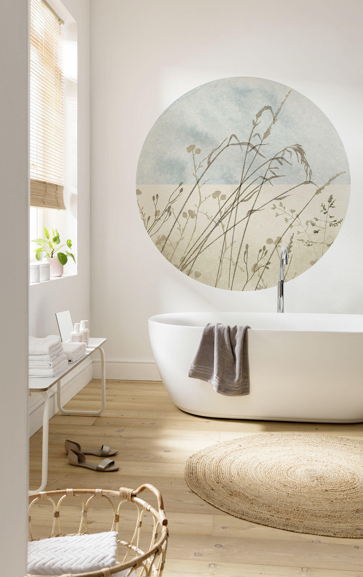 FOTOTAPETE - Blau/Braun, Trend (125cm) - Xora