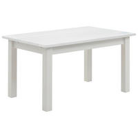 ESSTISCH in Holz 120/78/78 cm  - Weiß, ROMANTIK / LANDHAUS, Holz (120/78/78cm) - Boxxx