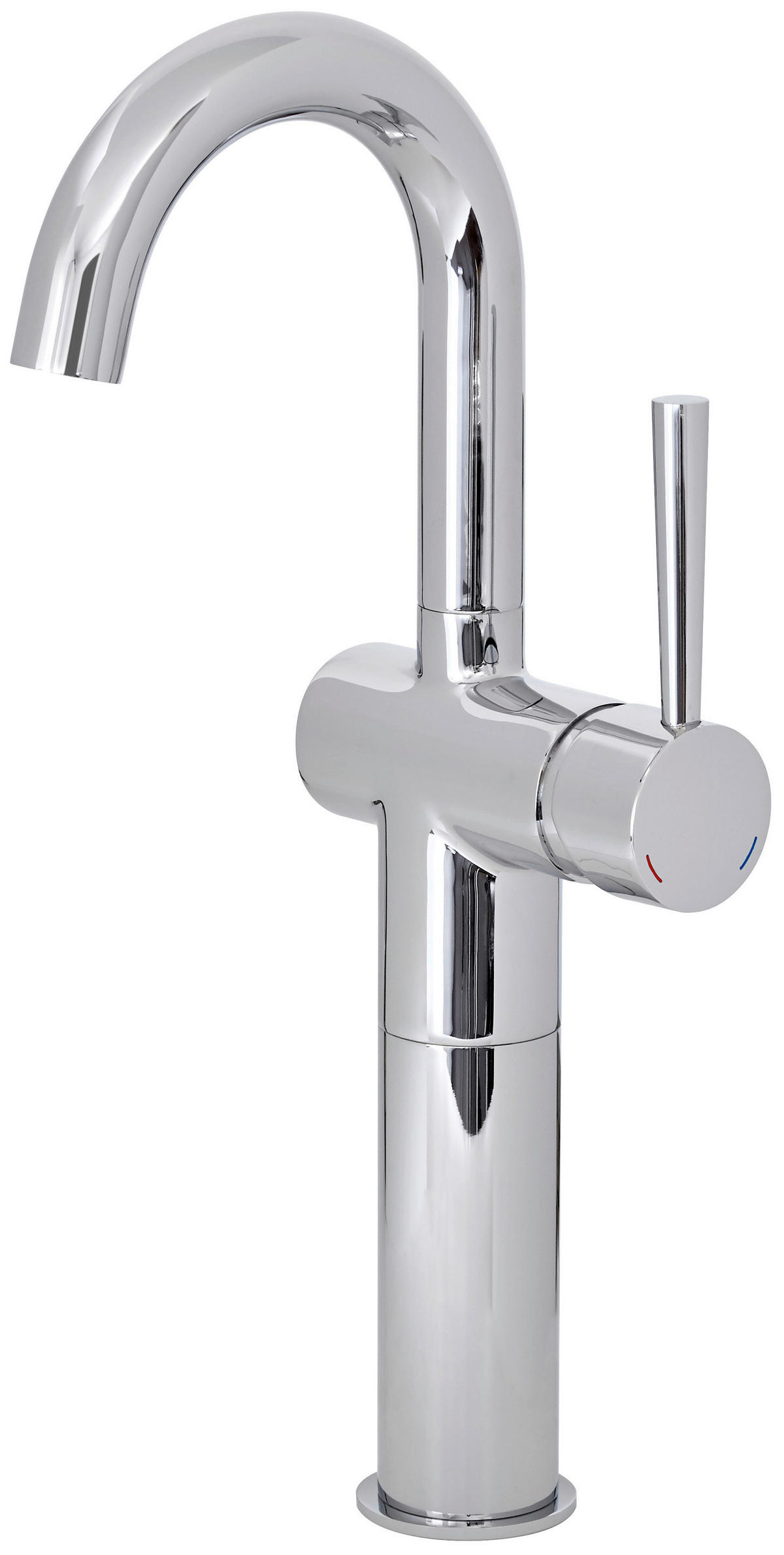 WASCHTISCHARMATUR 5/37,5/21,5 cm  - Chromfarben, Basics, Metall (5/37,5/21,5cm) - Sadena