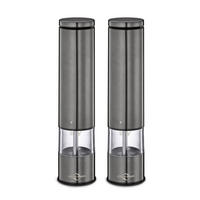 ELEKTR. SALZ-/PFEFFERMÜHLE BOSTON  - Grau, Basics, Keramik/Kunststoff (5,2/23/5,2cm) - KÜCHENPROFI
