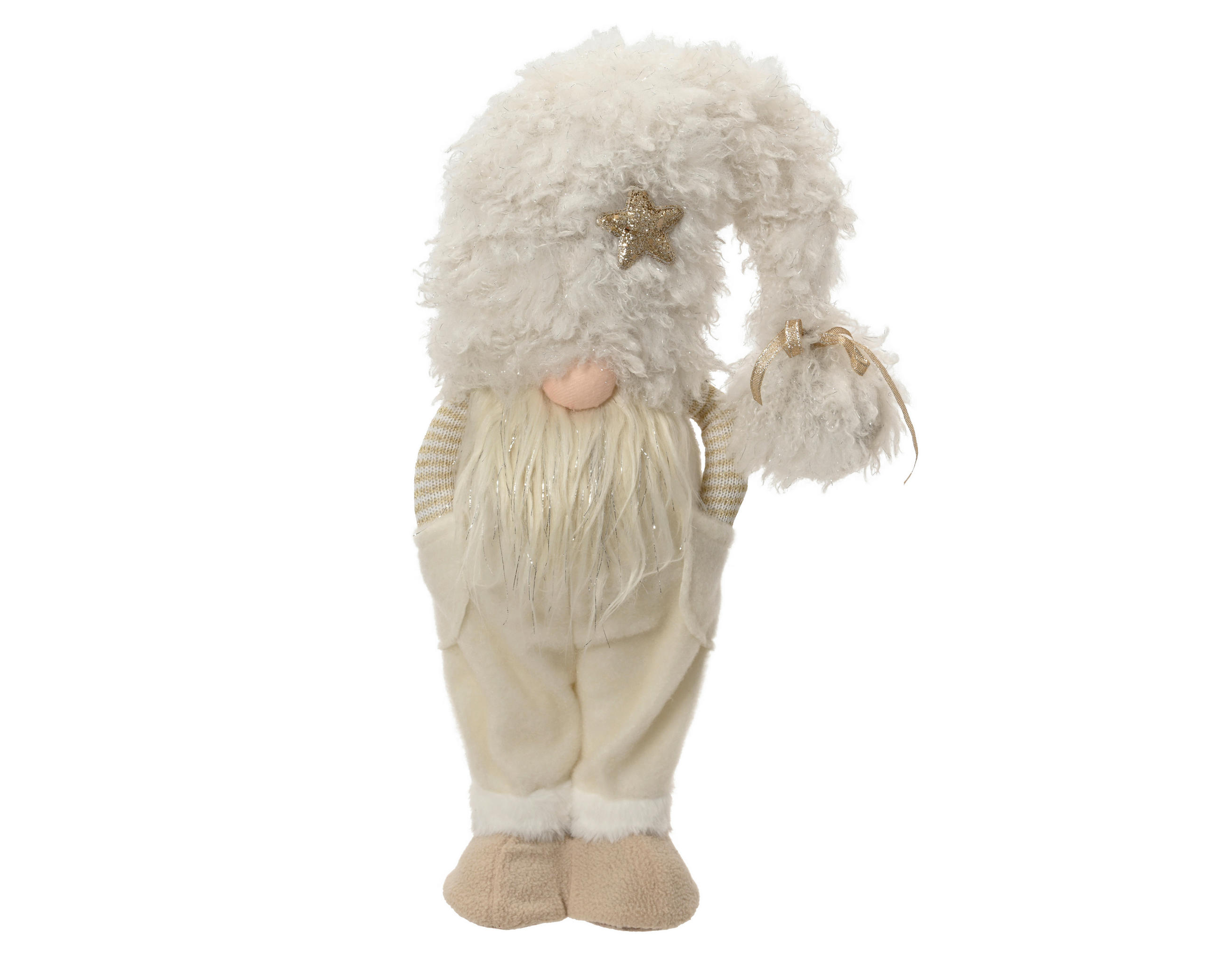 DEKOZWERG - Creme, LIFESTYLE, Kunststoff (16/12/45cm)