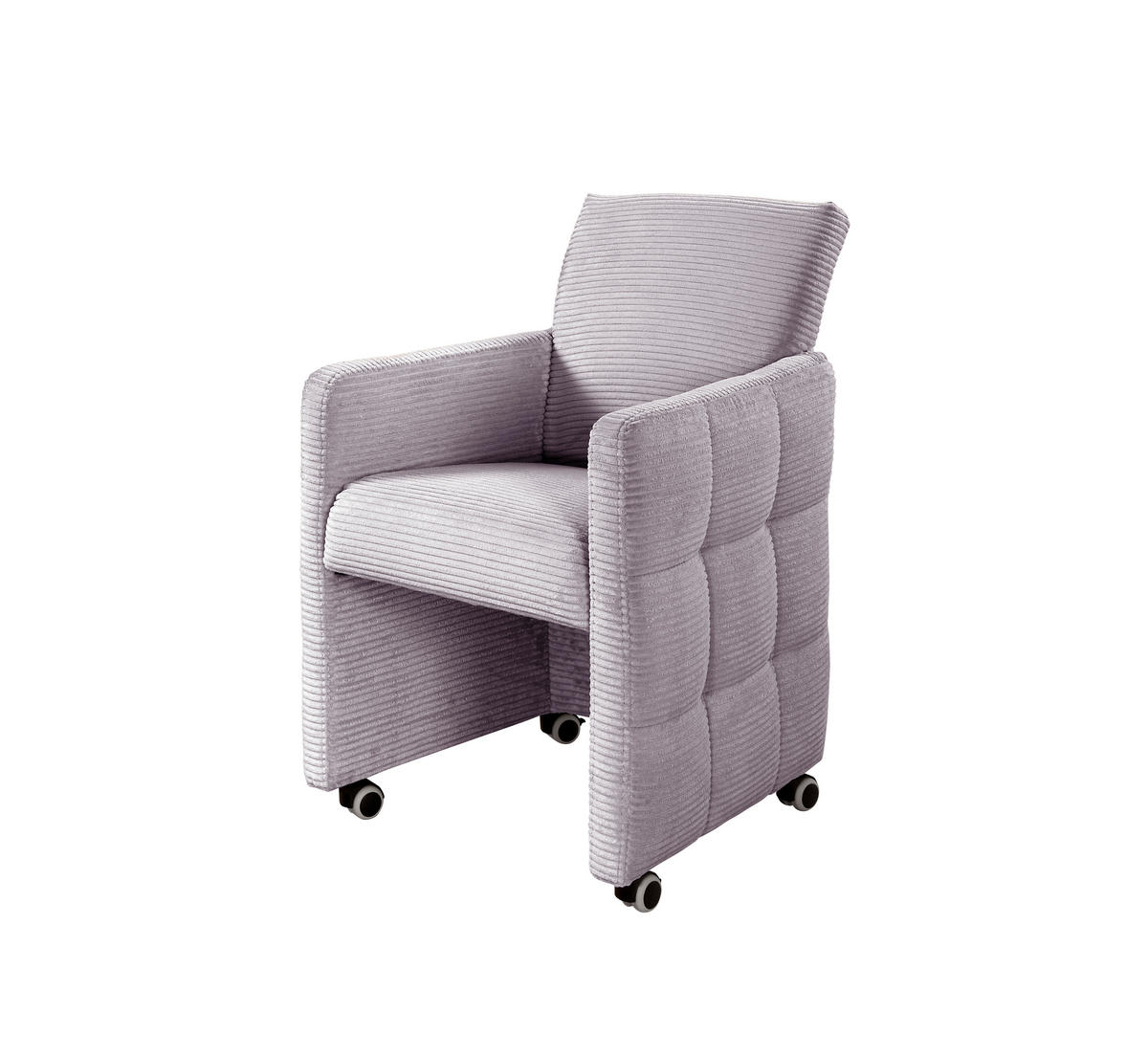 STOLICA S NASLONOM ZA RUKE  ljubičasta  drvo, tekstil, drvni materijal      - ljubičasta, Moderno, drvni materijal/drvo (64/90/72cm) - Livetastic