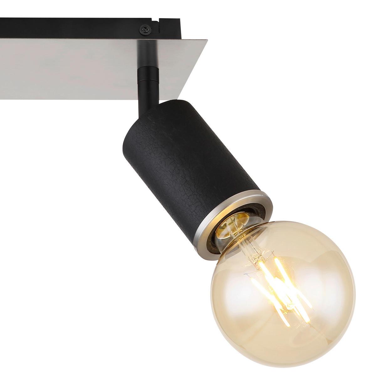 REFLEKTOR JOSEBA  - boje nikla/crna, Basics, drvo/metal (31/10/18cm) - Globo