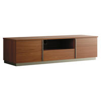 TV-ELEM 170/44,3/53,2 cm  - dió, Modern, faalapú anyag (170/44,3/53,2cm) - Novel