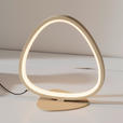 LED-TISCHLEUCHTE Acrux 22,6/14/23 cm  - Sandfarben, Design, Kunststoff/Metall (22,6/14/23cm) - Novel