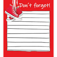 KRABIČKA NA POZNÁMKOVÝ BLOČEK - Basics, papír (7/1/8cm)