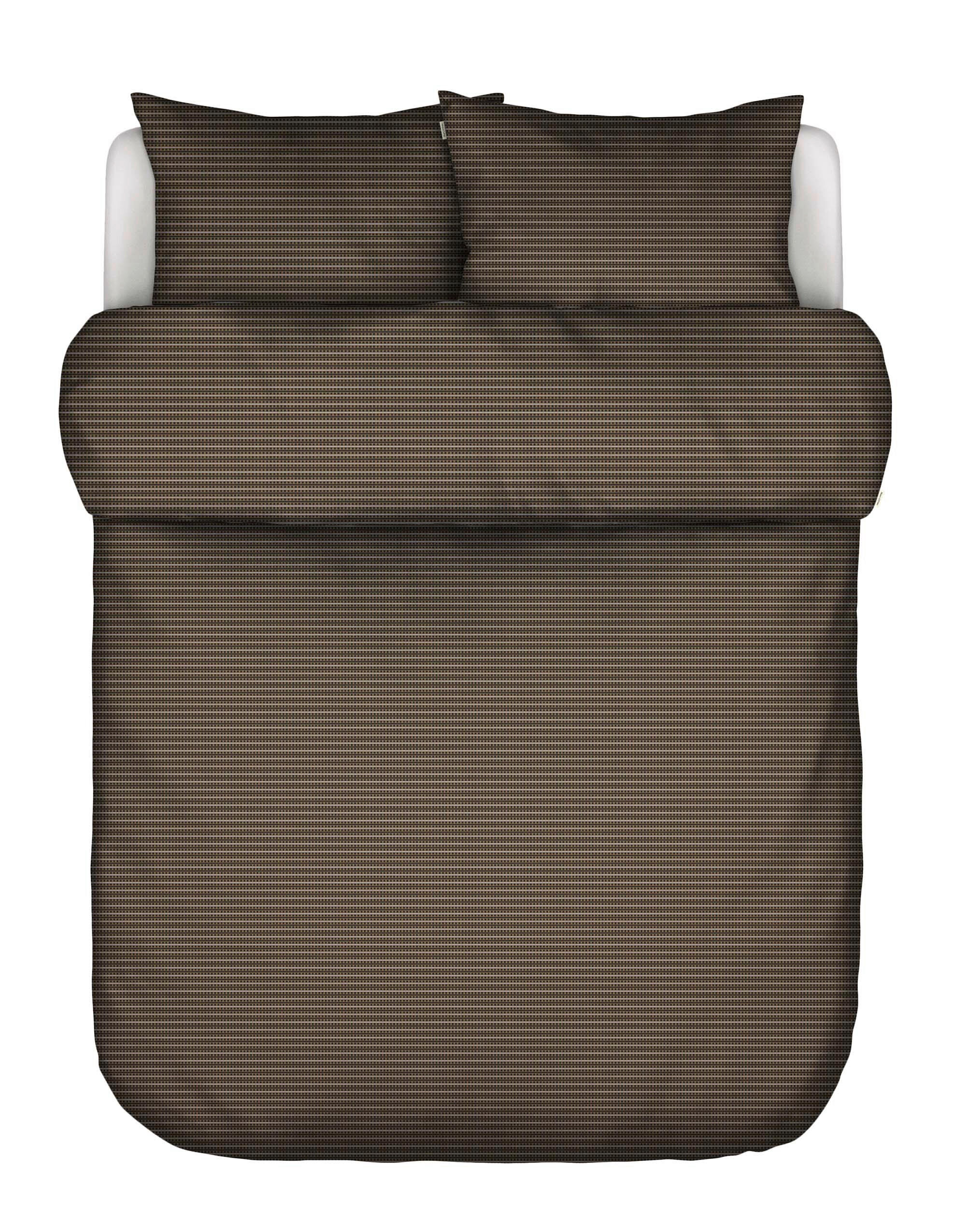 BETTWÄSCHE 3-teilig Aren Satin 200/200 cm  - Braun, KONVENTIONELL, Textil (200/200cm) - Marc O'Polo