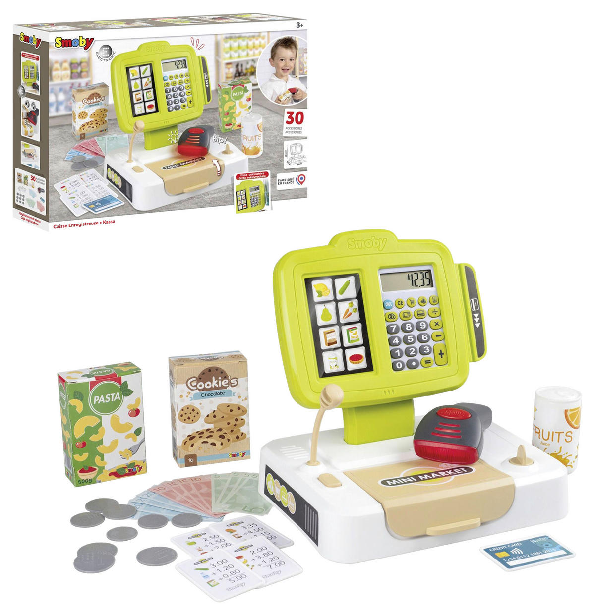 SPIELKASSE  - Multicolor, Basics, Kunststoff (8,80/41,10/28,80cm) - SMOBY