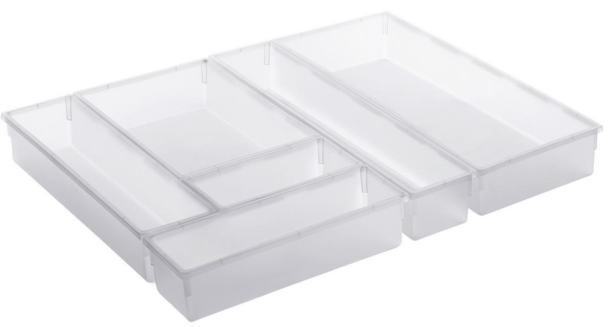 AUFBEWAHRUNGSBOX 23/8/5 cm  - Klar, Basics, Kunststoff (23/8/5cm) - Rotho