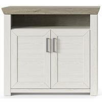 KOMMODE  in 104,5/93,4/42,2 cm  - Eichefarben/Pinienfarben, Basics, Holzwerkstoff/Metall (104,5/93,4/42,2cm) - SetOne by Musterring