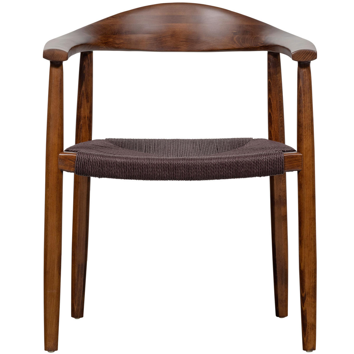 ARMLEHNSTUHL-SET 2 Stück  in  - Dunkelbraun, MODERN, Holz (64/76/53cm) - Livetastic