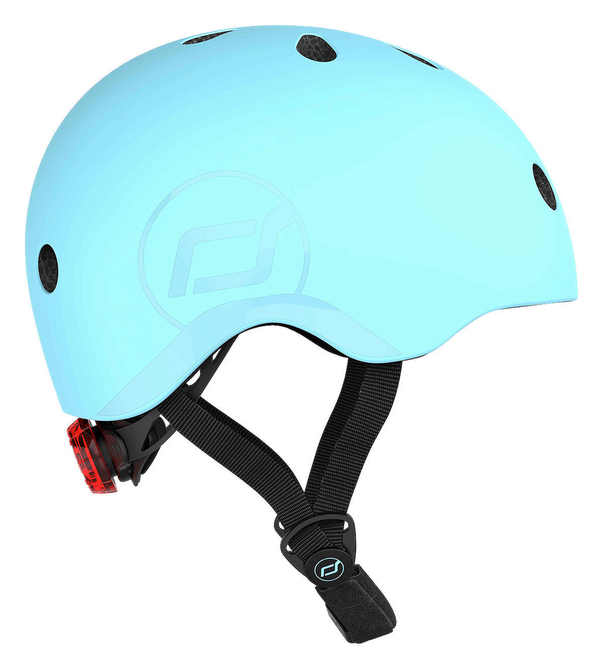 KINDERHELM - Blau, Trend, Kunststoff/Textil (S-Mnull) - Scoot and Ride