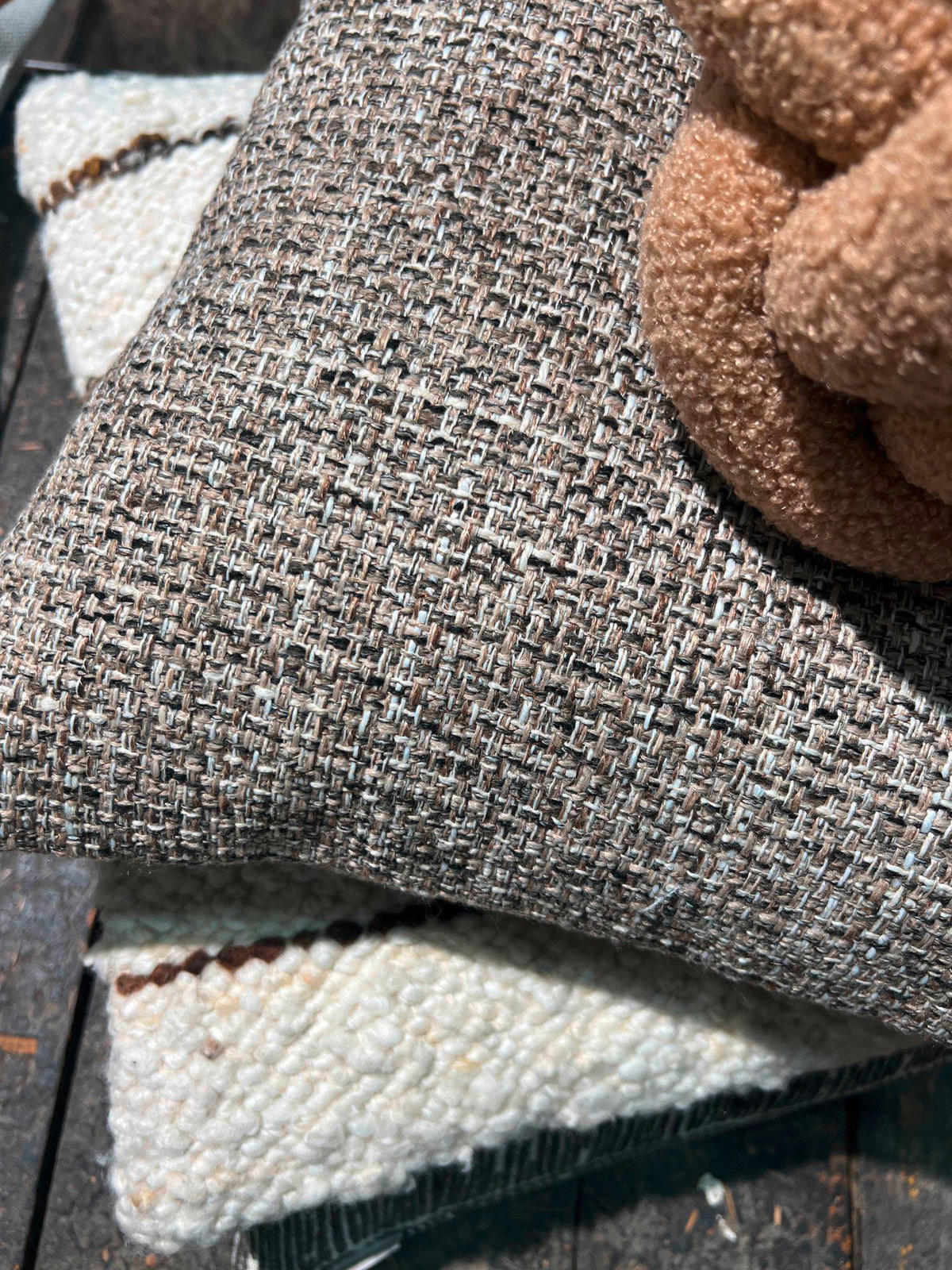 KISSENHÜLLE Isa 45/45 cm  - Braun, Basics, Textil (45/45cm) - Svanefors