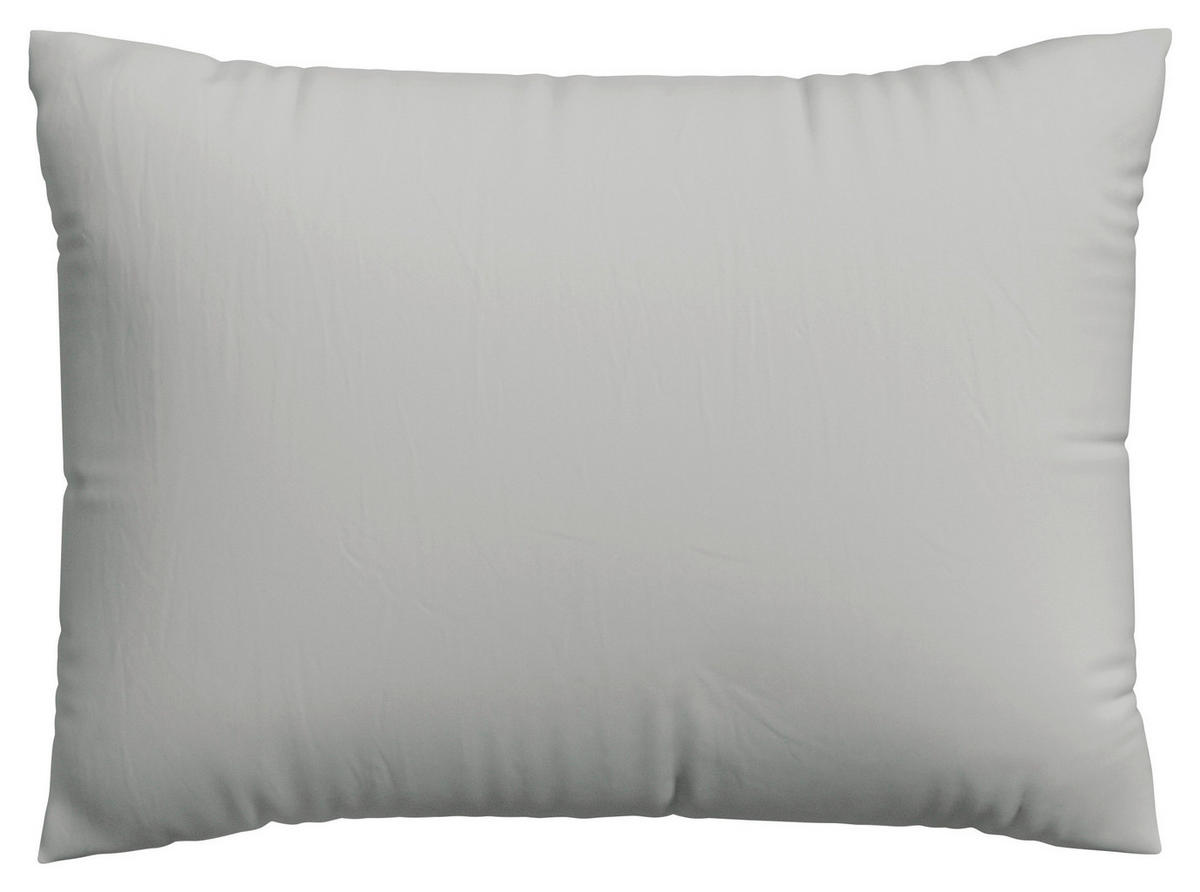 KOPFPOLSTERBEZUG EASY JERSEY 60/80 cm  - Grau, Basics, Textil (60/80cm) - Schlafgut