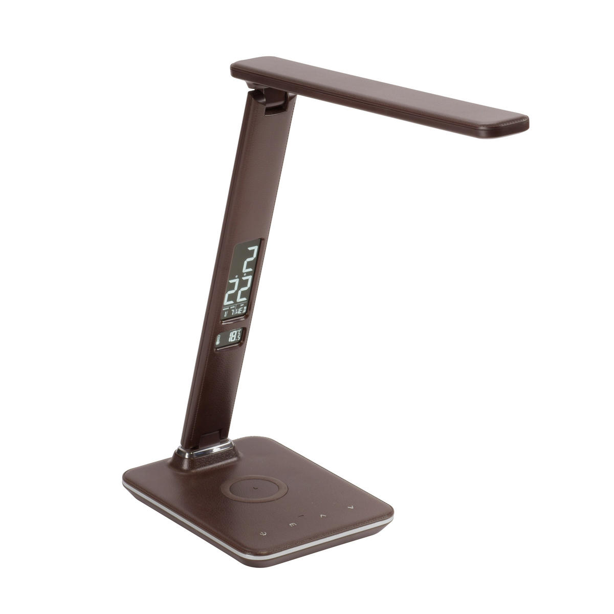 LED-TISCHLEUCHTE Adriano 31/14/60 cm   - Braun, Basics, Kunststoff/Metall (31/14/60cm) - Paul Neuhaus