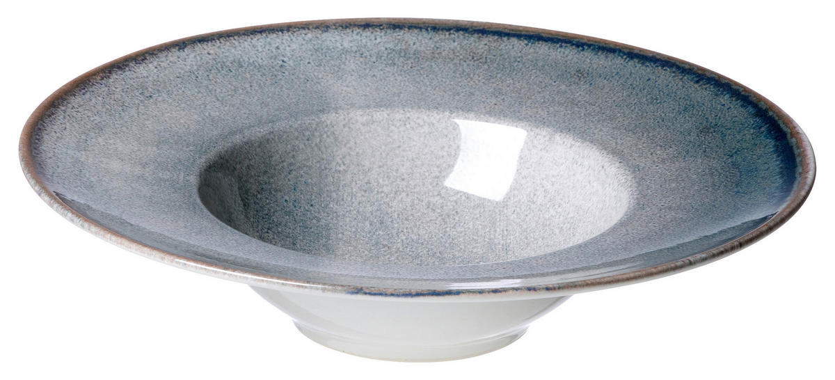 GURMÁNSKÝ TALÍŘ kamenina keramika 28 cm - modrá, Basics, keramika (28cm) - Ritzenhoff Breker
