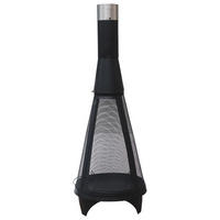 FEUERSTELLE  - Schwarz, Design, Metall (49/138/49cm)