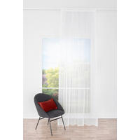 Material Perdele Și Draperii transparent  - alb, Basics, textil (80cm)