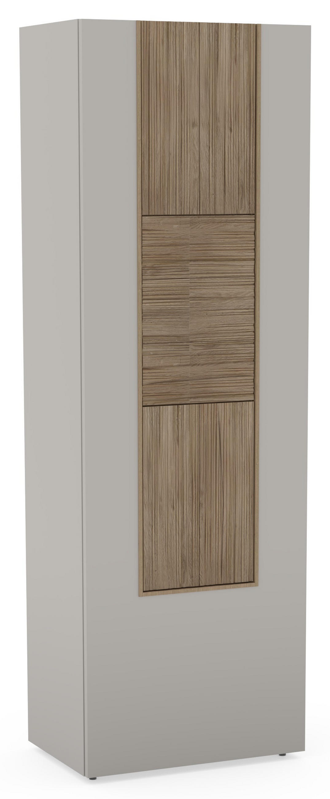 GARDEROBENSCHRANK  in 63,8/194/42 cm  - Taupe/Eichefarben, Design, Holz/Holzwerkstoff (63,8/194/42cm) - Voglauer