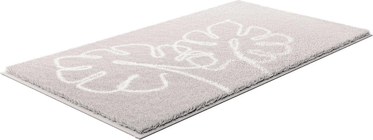 BADEMATTE Beige 60/100 cm  - Beige, Design, Kunststoff/Textil (60/100cm) - Grund