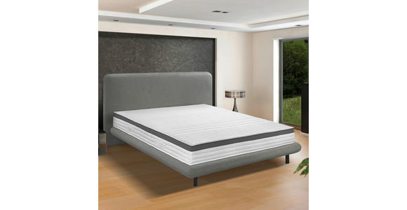 TASCHENFEDERKERNMATRATZE 90/200 cm Höhe ca. 22 cm  - KONVENTIONELL, Textil (90/200cm) - Xora