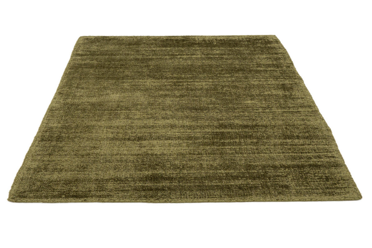 HANDWEBTEPPICH 85/155 cm Grün  - Grün, Basics, Textil (85/155cm) - Tom Tailor