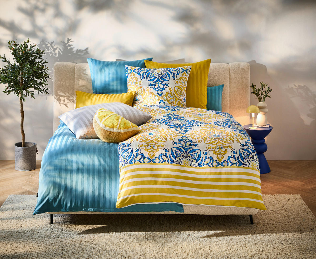 BETTWÄSCHE Satin 155/220 cm  - Multicolor, Textil (155/220cm) - Novel