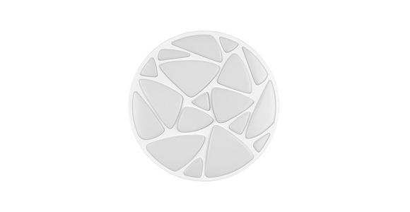 LED-DECKENLEUCHTE 38/5,5 cm   - Weiß, Basics, Kunststoff (38/5,5cm) - Novel