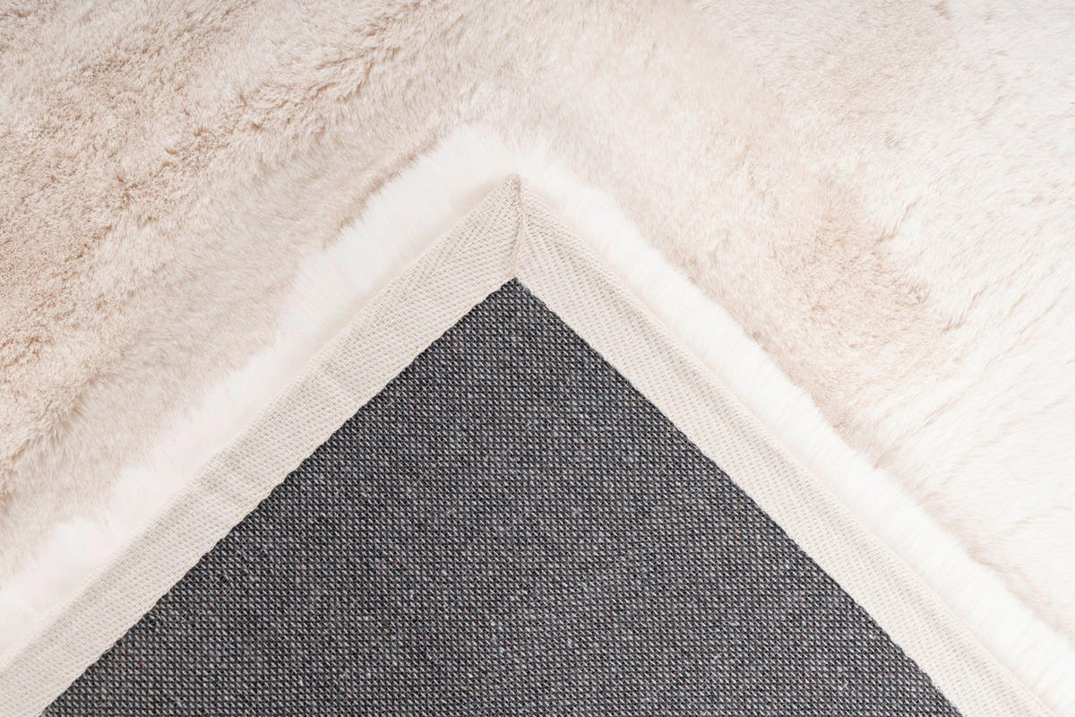 HOCHFLORTEPPICH 120/170 cm Elfenbein rechteckig  - Elfenbein, Basics, Textil (120/170cm) - Kayoom