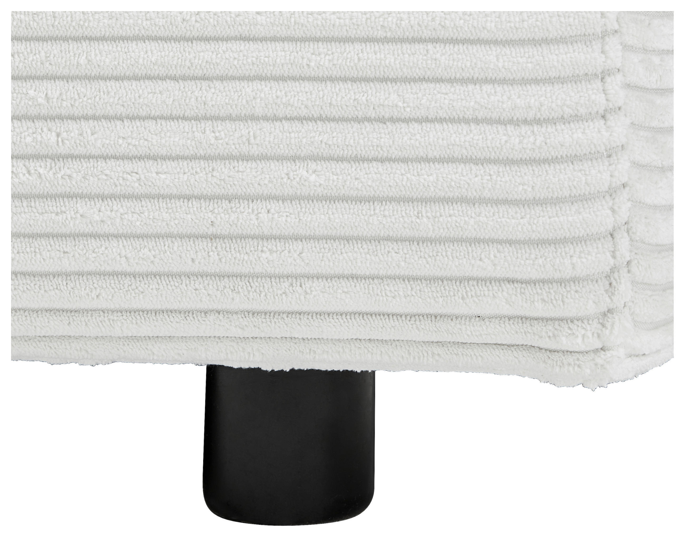 Thumbnail - Hom`in Ecksofa, Weiß, Textil, 4-Sitzer, Füllung: Schaumstoff, Federn, Ottomane links, L-Form, 265x224 cm, Blauer Engel, ...