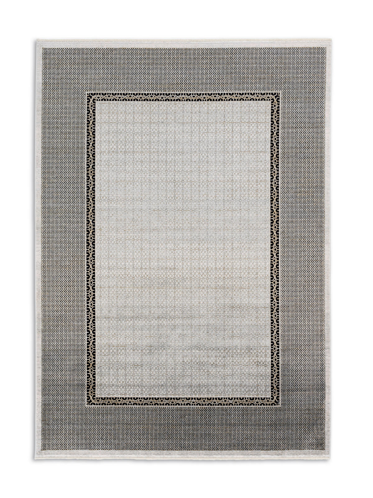 WEBTEPPICH 240/330 cm Silberfarben, Grau  - Silberfarben/Grau, Basics, Textil (240/330cm) - Novel