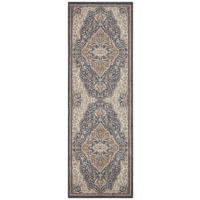 LÄUFER 80/200 cm Terrain  - Anthrazit/Braun, Design, Kunststoff/Textil (80/200cm) - Hanse Home