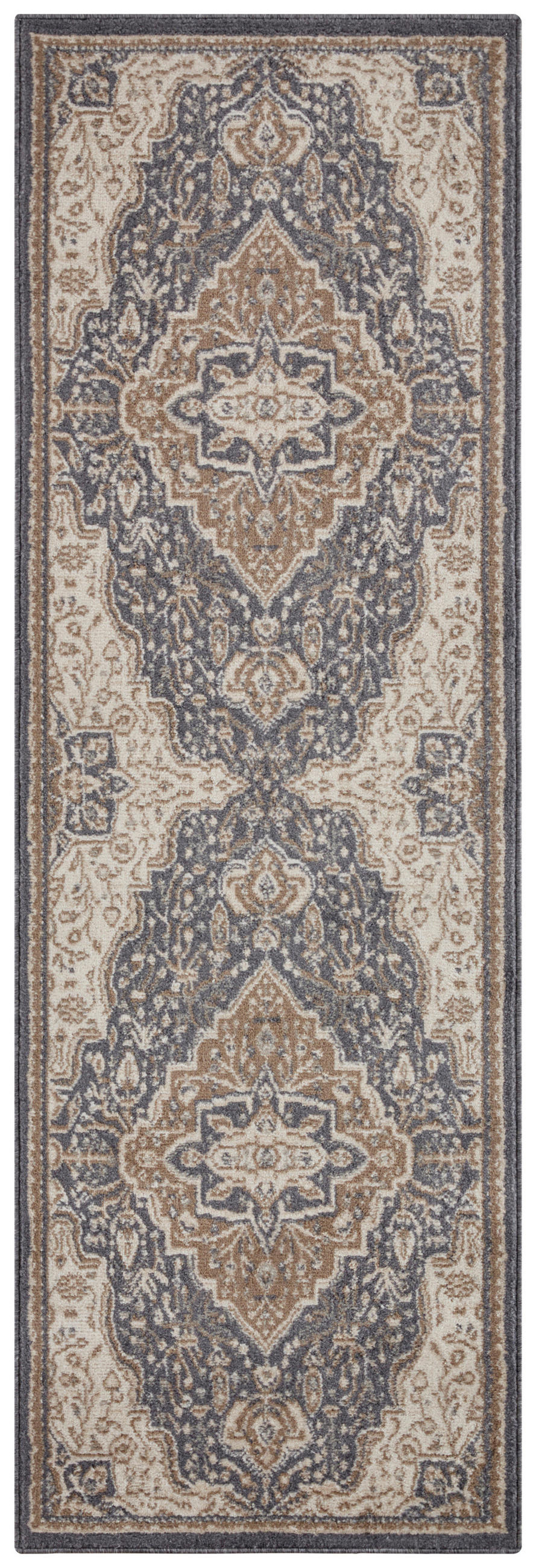 LÄUFER 80/200 cm Terrain  - Anthrazit/Braun, Design, Kunststoff/Textil (80/200cm) - Hanse Home