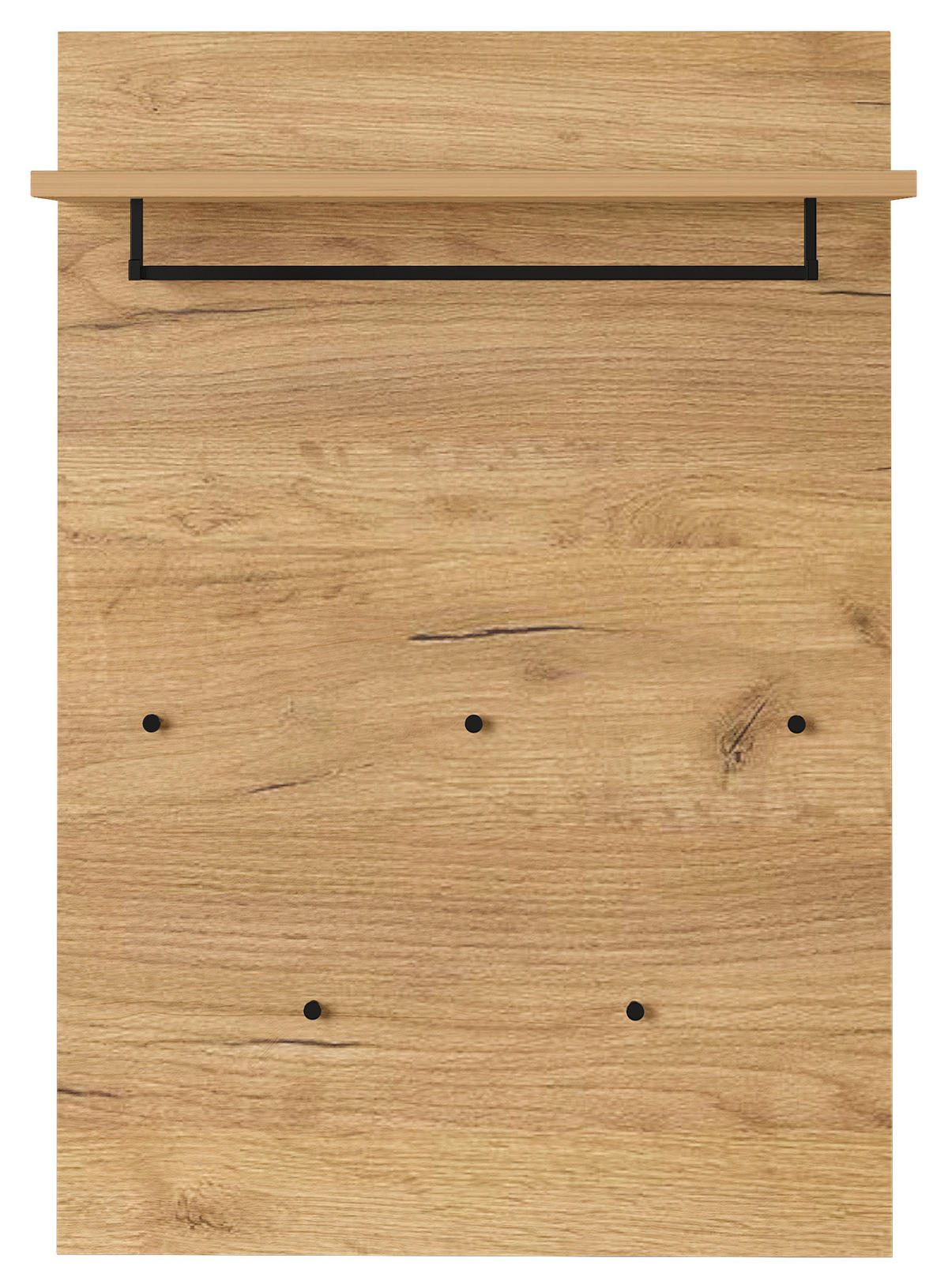 GARDEROBENPANEEL  in 75/110/30 cm  - Eichefarben, KONVENTIONELL, Holzwerkstoff (75/110/30cm) - Germania