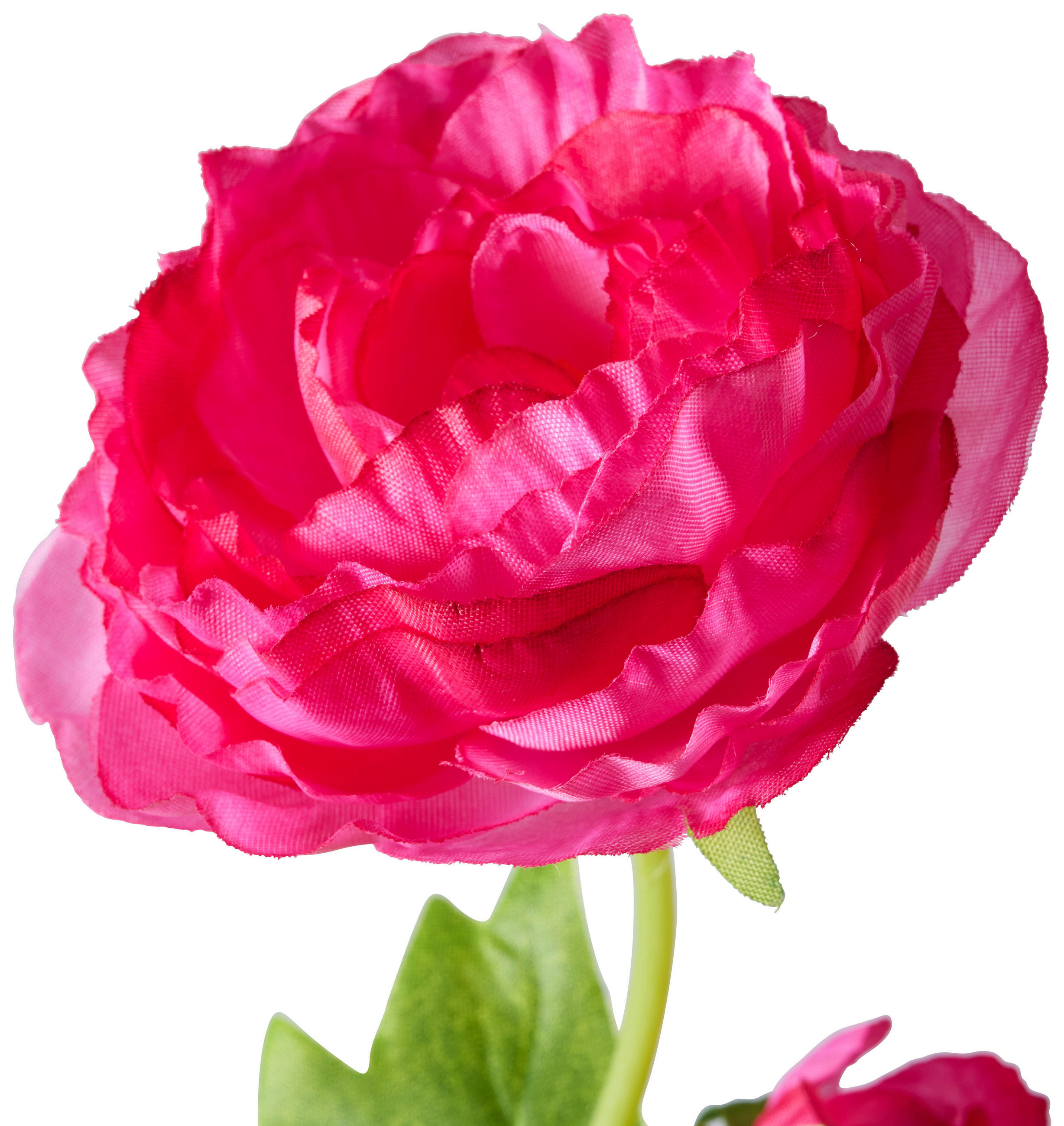KUNSTBLUME - Rosa/Grün, Lifestyle, Kunststoff (57cm)