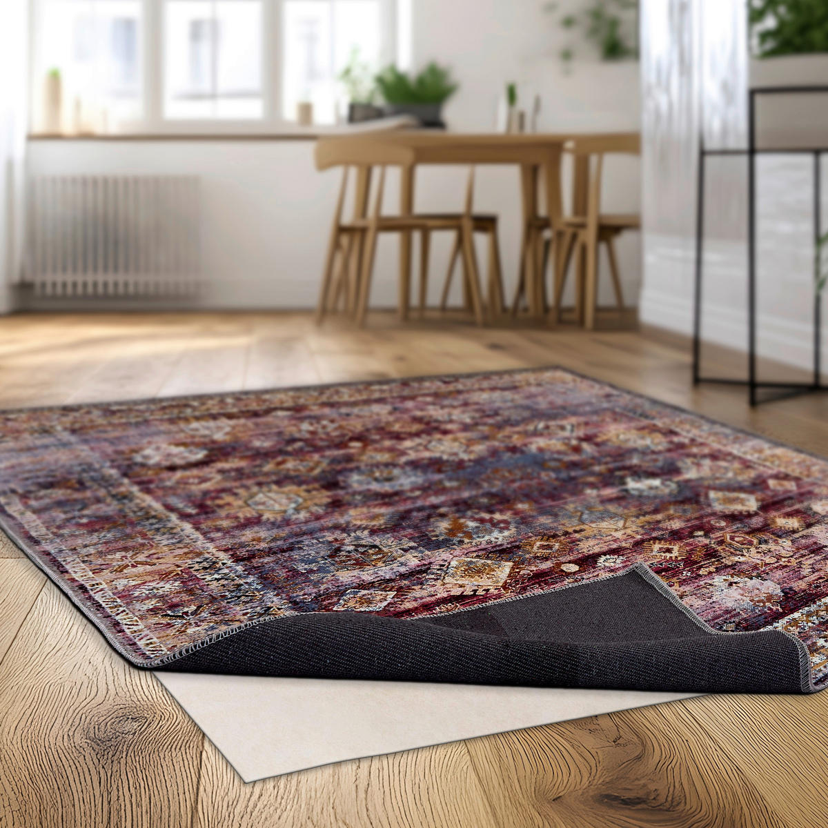 FLACHWEBETEPPICH 160/230 cm Piper Multicolor rechteckig  - Multicolor, Basics, Textil (160/230cm) - Astra