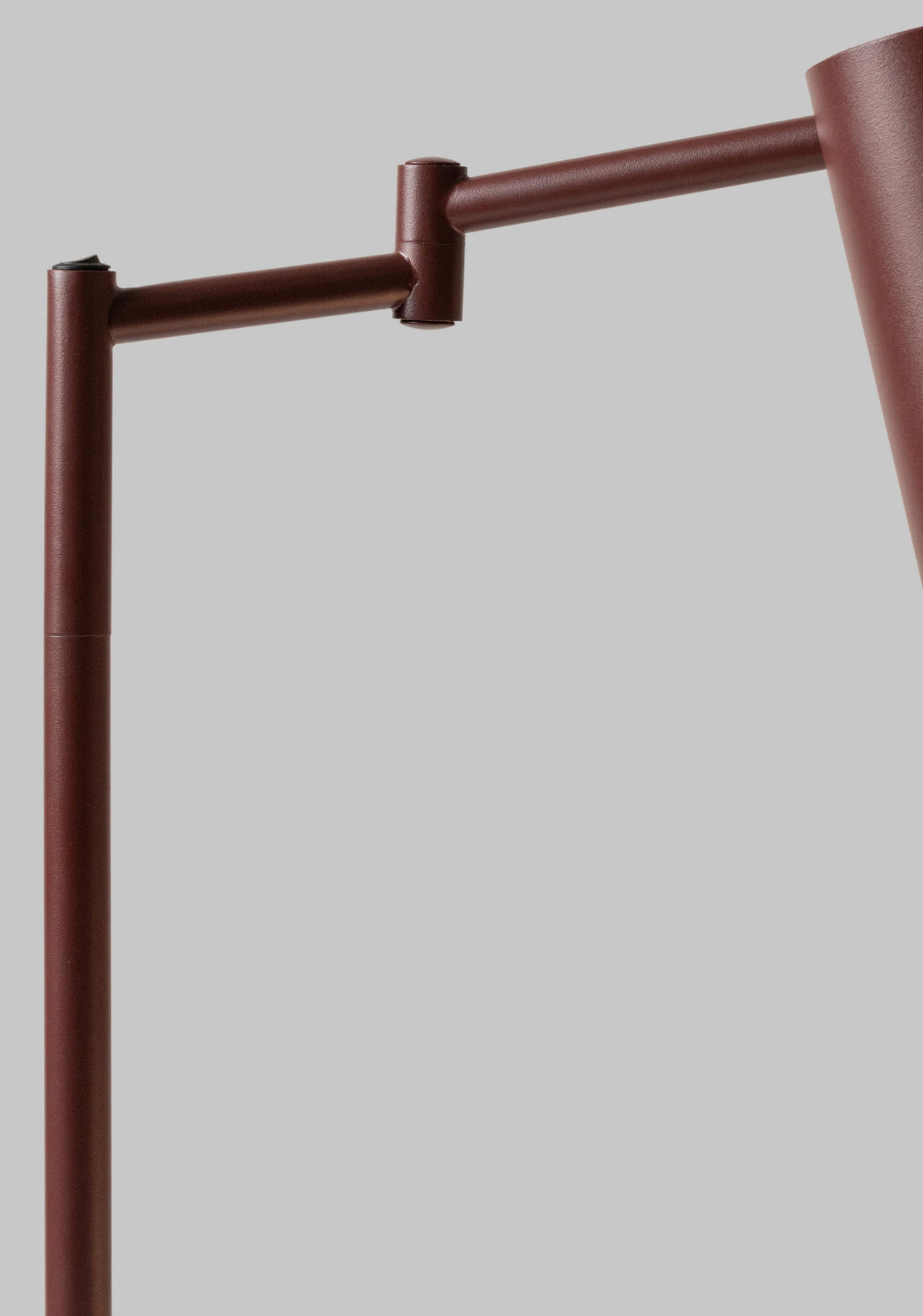 STOLNÍ LAMPA, nástěnný stmívač, GU10, 20/47,5/47,5 cm  - bordeaux, Design, kov (20/47,5/47,5cm) - It's about Romi