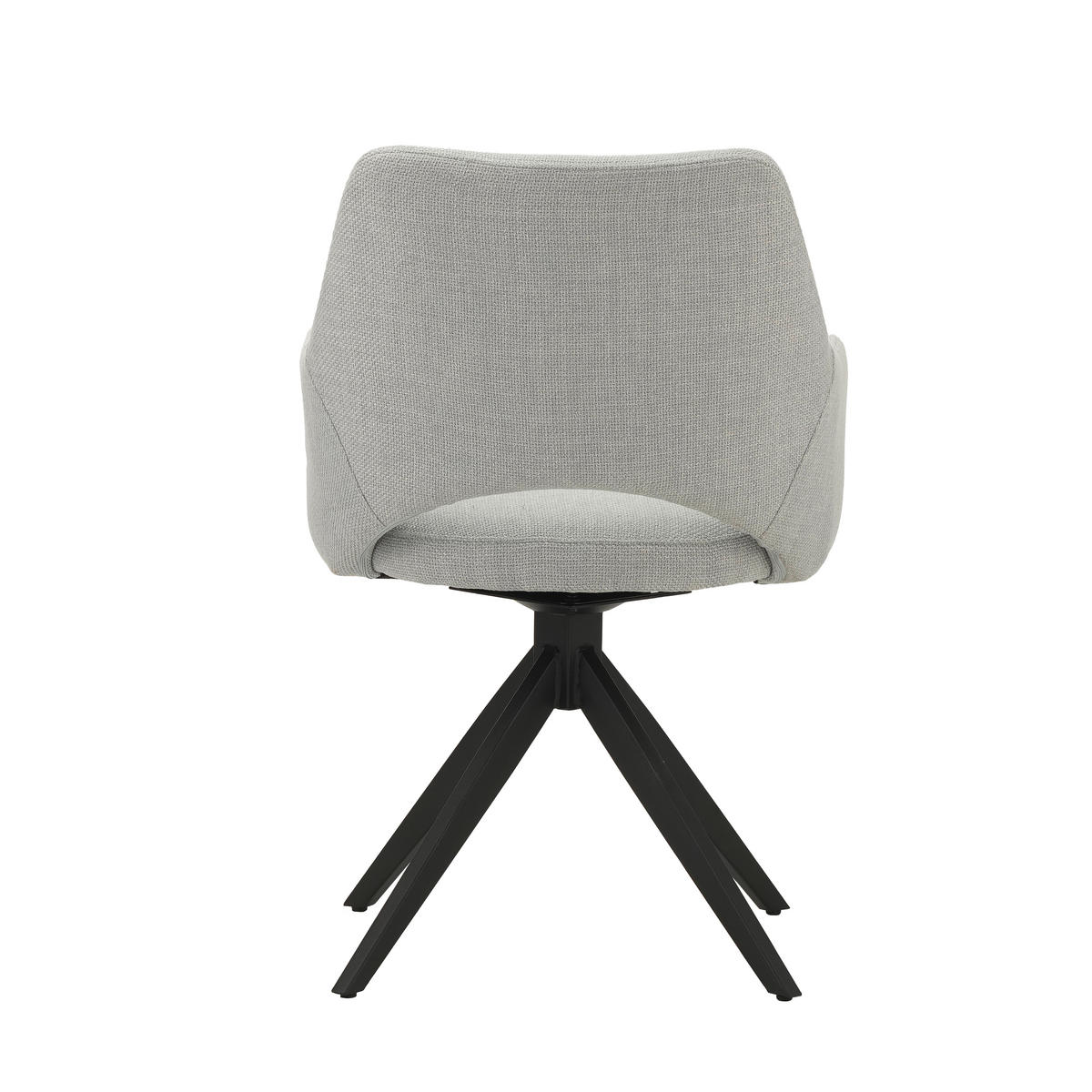 ŽIDLE, šedá - šedá/černá, Moderní, kov/textil (54,5/85/61,5cm) - MID.YOU