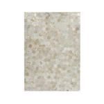 WEBTEPPICH 80/150 cm Spark Creme, Goldfarben  - Goldfarben/Creme, Basics, Leder/Textil (80/150cm) - Novel