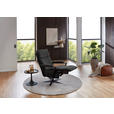 RELAXSESSEL in Textil Anthrazit  - Anthrazit/Schwarz, Design, Textil/Metall (68/117/85cm) - Cantus